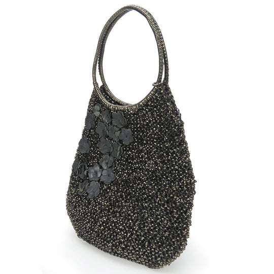ANTEPRIMA Handbag PVC black Wire bag Women Used Authentic