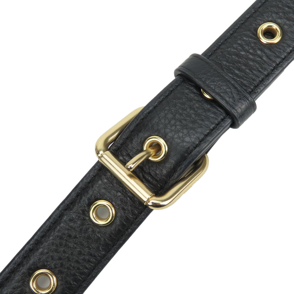 COACH Shoulder Bag C1649 Leather, PVC black Women Used Authentic