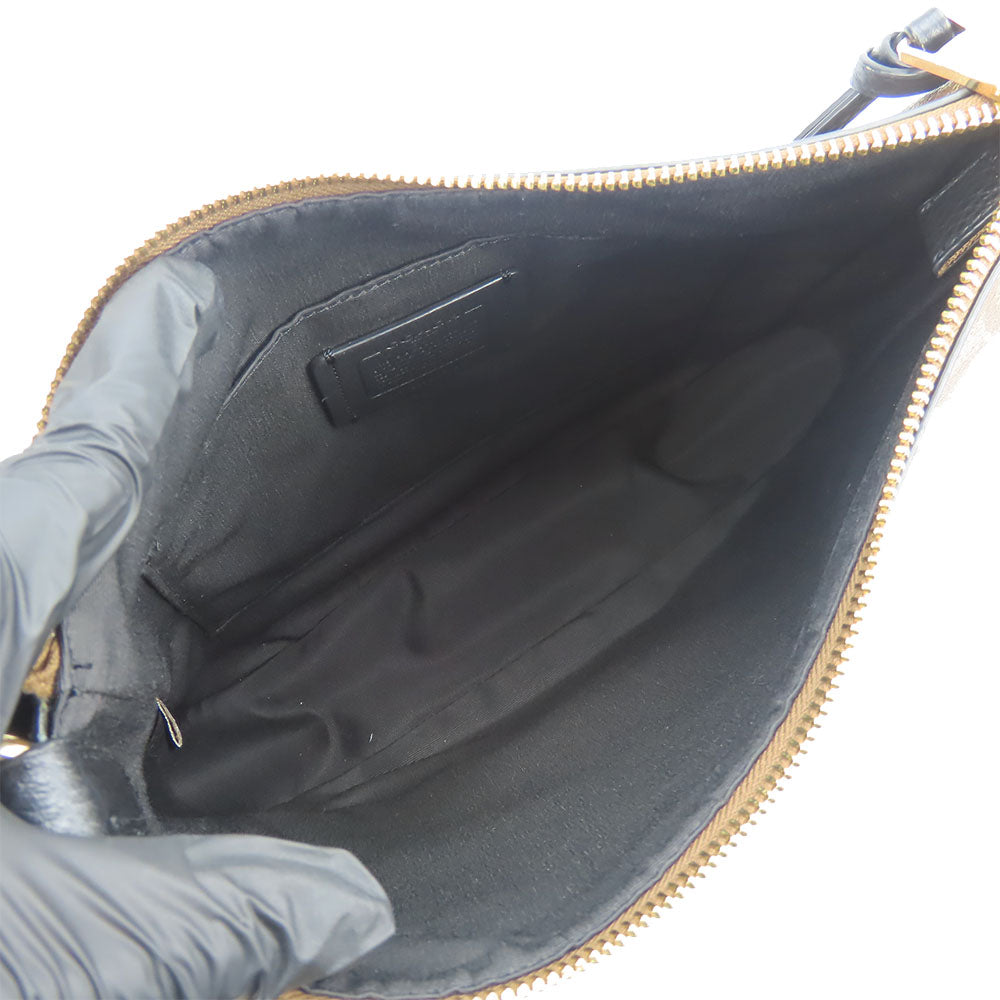 COACH Shoulder Bag C1649 Leather, PVC black Women Used Authentic