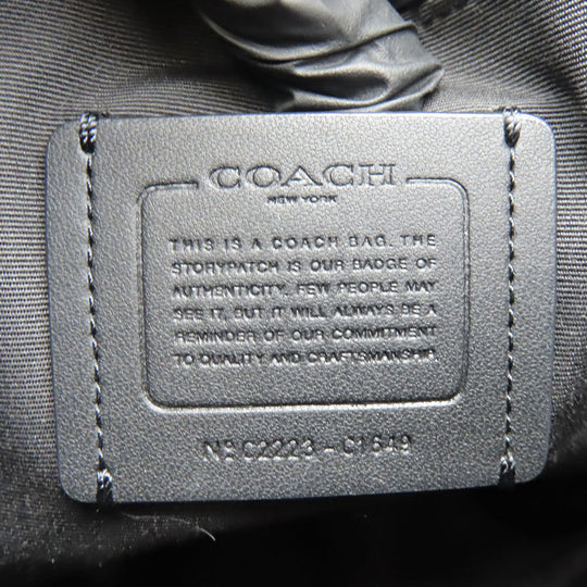 COACH Shoulder Bag C1649 Leather, PVC black Women Used Authentic