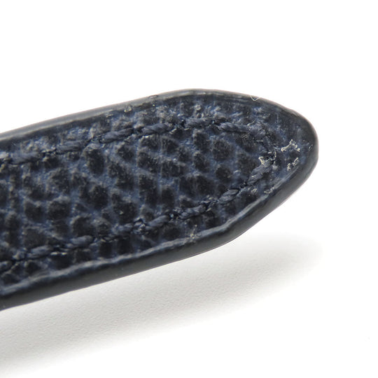 COACH Shoulder Bag F53140 leather Navy Studs Women Used Authentic