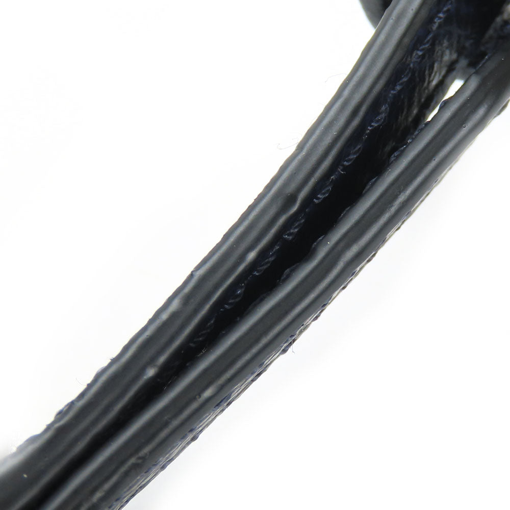 COACH Shoulder Bag F53140 leather Navy Studs Women Used Authentic