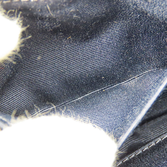 COACH Shoulder Bag F53140 leather Navy Studs Women Used Authentic