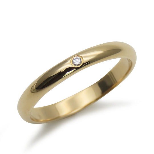 CARTIER Ring K18 yellow gold Yellow Gold Wedding band 50