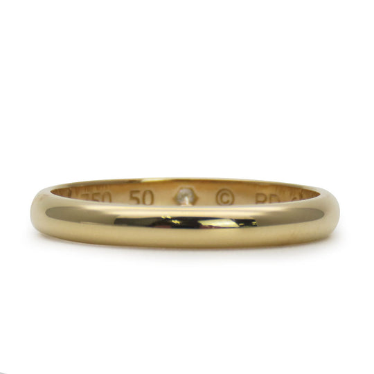 CARTIER Ring K18 yellow gold Yellow Gold Wedding band 50