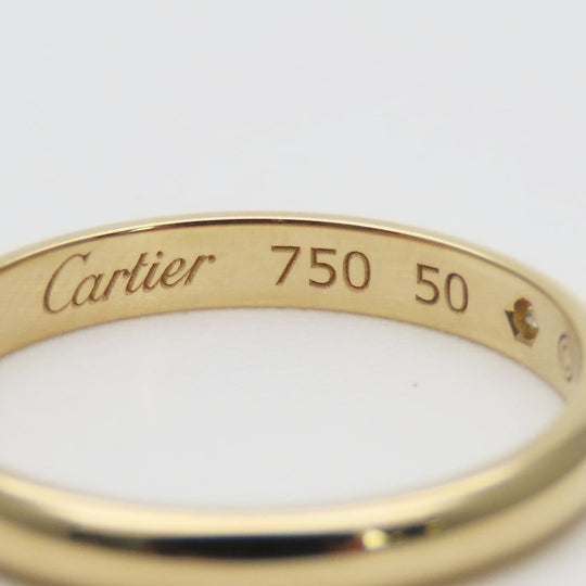CARTIER Ring K18 yellow gold Yellow Gold Wedding band 50