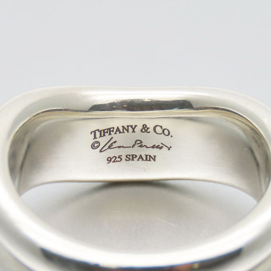 TIFFANY&Co. Ring Silver925 Silver El Saperetti Double Curved Wave Women Used Authentic
