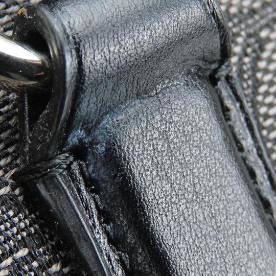 COACH Tote Bag F29958 Canvas, Leather black Women Used Authentic