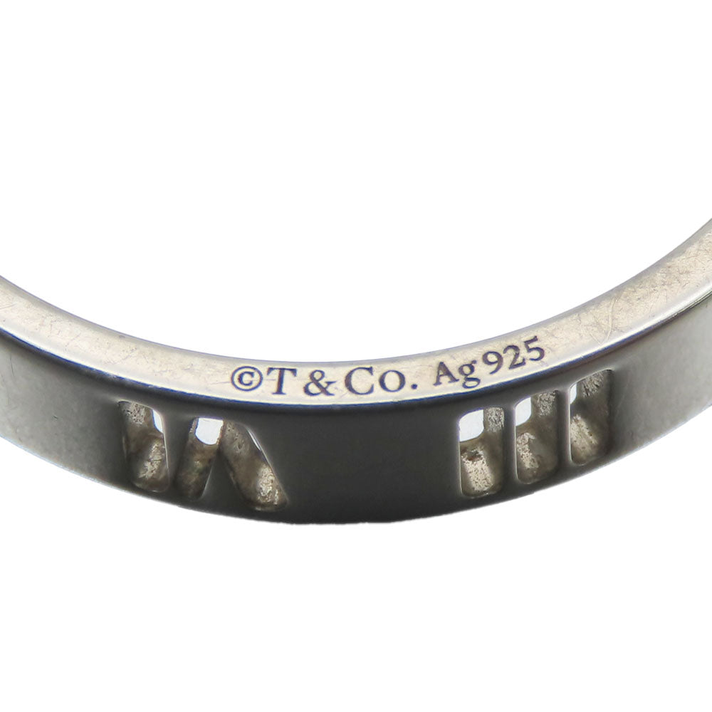 TIFFANY&Co. Ring Silver925 Silver Atlas Women Used Authentic