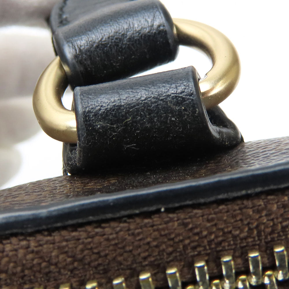 COACH Tote Bag F29208 Leather, PVC Brown Women Used Authentic