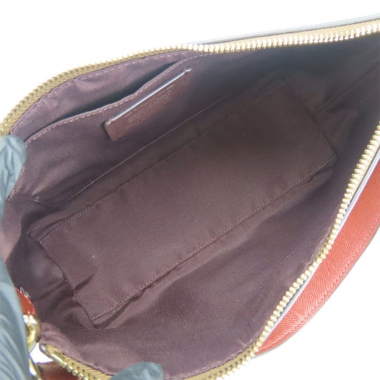 COACH Shoulder Bag 80059 Leather, PVC beige Women Used Authentic