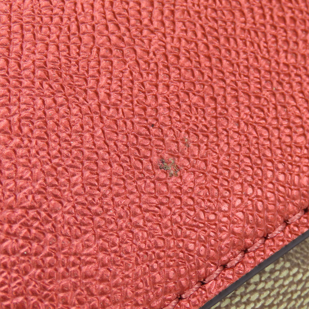 COACH Shoulder Bag 80059 Leather, PVC beige Women Used Authentic