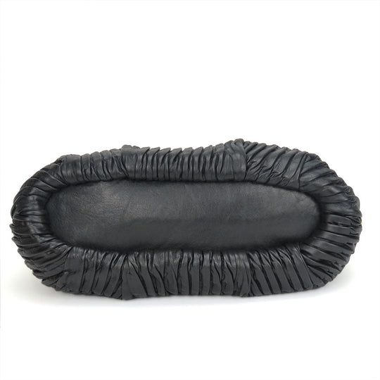 COACH Handbag F28541 leather black Madison Gathered Sophia Women Used Authentic