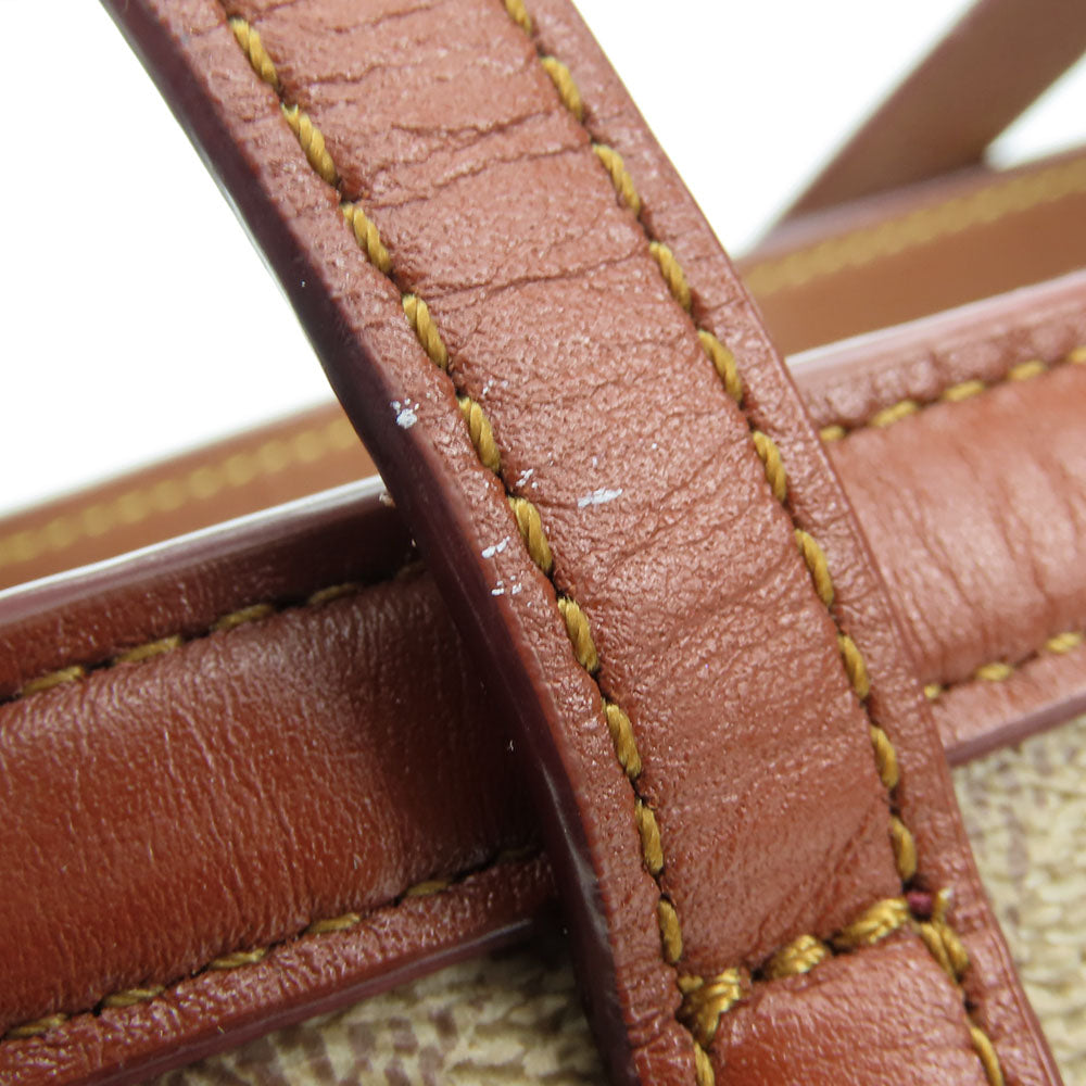 COACH Tote Bag 32714 Leather, PVC beige Women Used Authentic