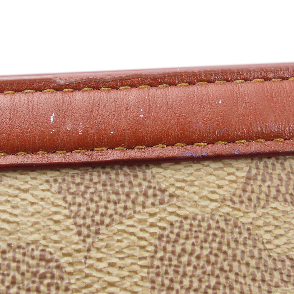 COACH Tote Bag 32714 Leather, PVC beige Women Used Authentic