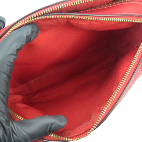 COACH Shoulder Bag 68168 Leather, PVC Red Women Used Authentic