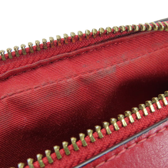 COACH Shoulder Bag 68168 Leather, PVC Red Women Used Authentic