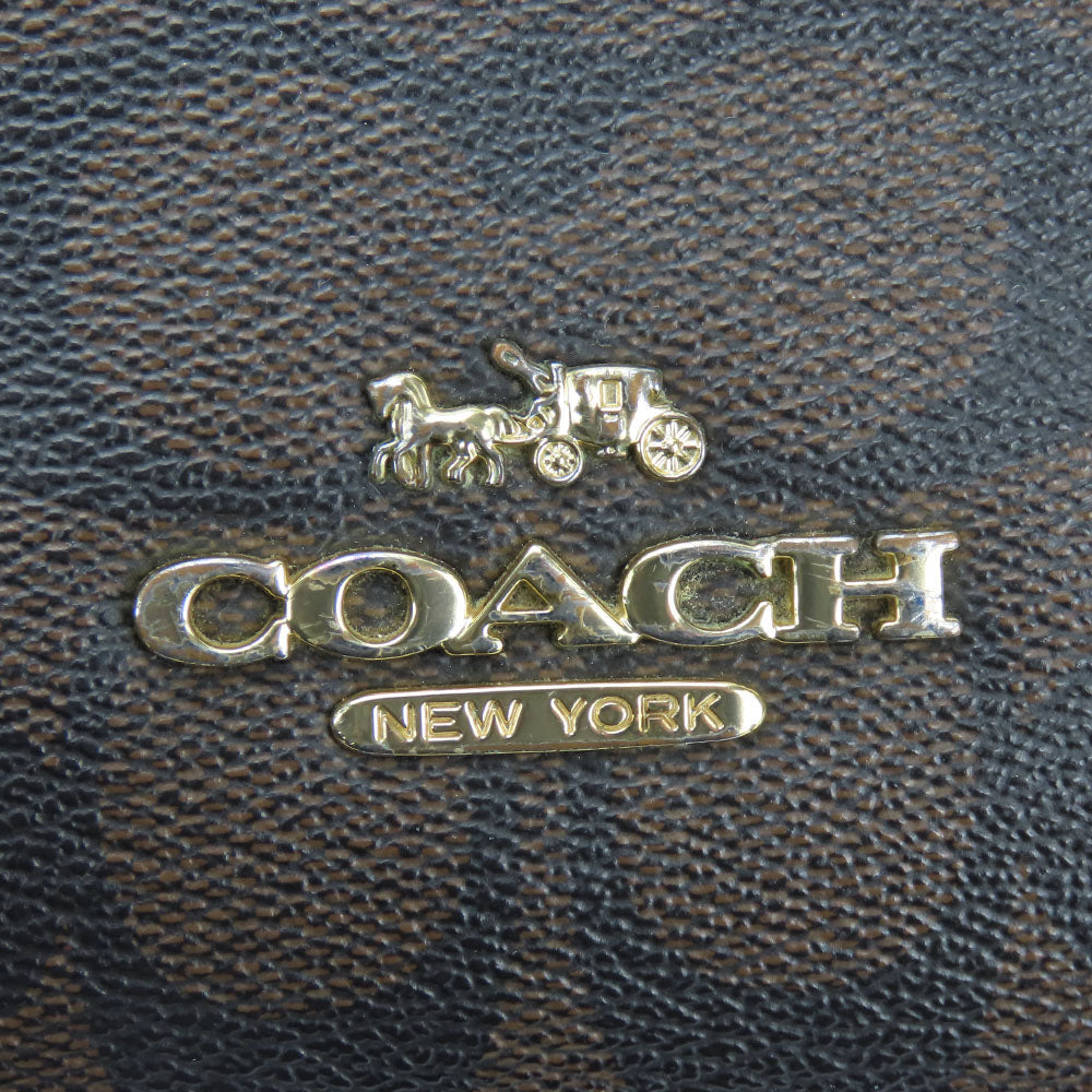 COACH Shoulder Bag 68168 Leather, PVC Red Women Used Authentic