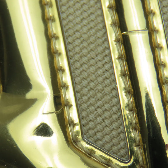 LOUIS VUITTON Tote Bag M95468 Cotton canvas beige That's Love PM Women Used Authentic