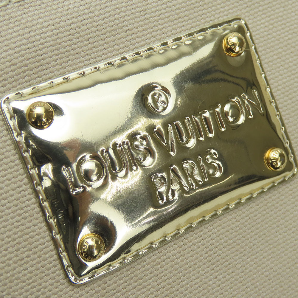 LOUIS VUITTON Tote Bag M95468 Cotton canvas beige That's Love PM Women Used Authentic