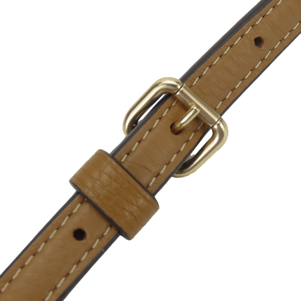 COACH Shoulder Bag CA164 leather white Women Used Authentic