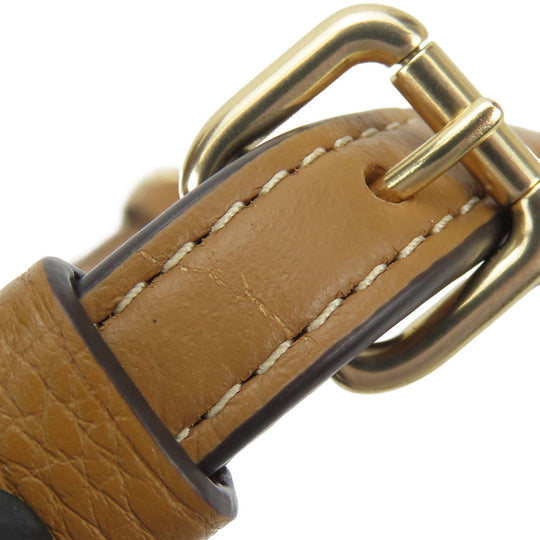 COACH Shoulder Bag CA164 leather white Women Used Authentic