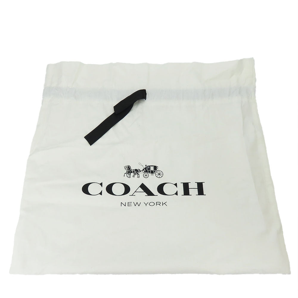 COACH Shoulder Bag CA164 leather white Women Used Authentic