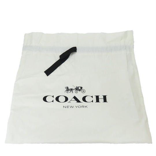 COACH Shoulder Bag CA164 leather white Women Used Authentic