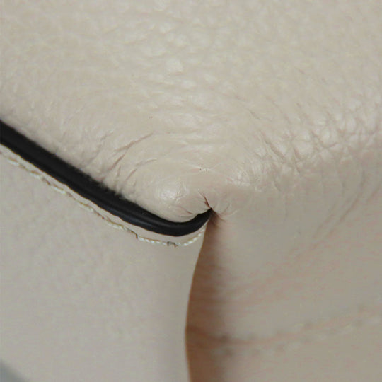 COACH Shoulder Bag CA164 leather white Women Used Authentic