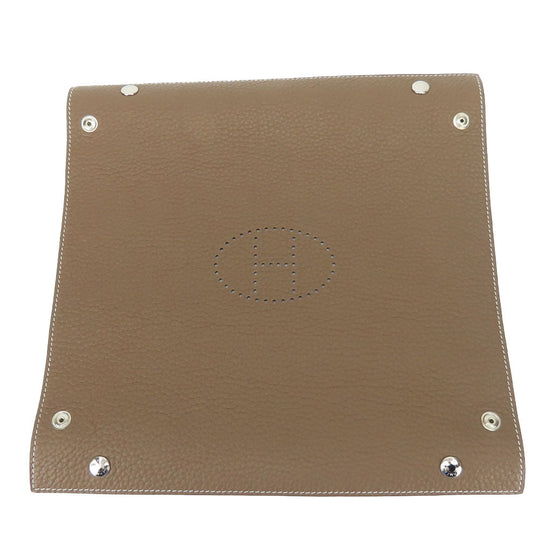 HERMES Other accessories Taurillon Clemence Etope Vidoposch Accessory tray unisex(Unisex) Used Authentic