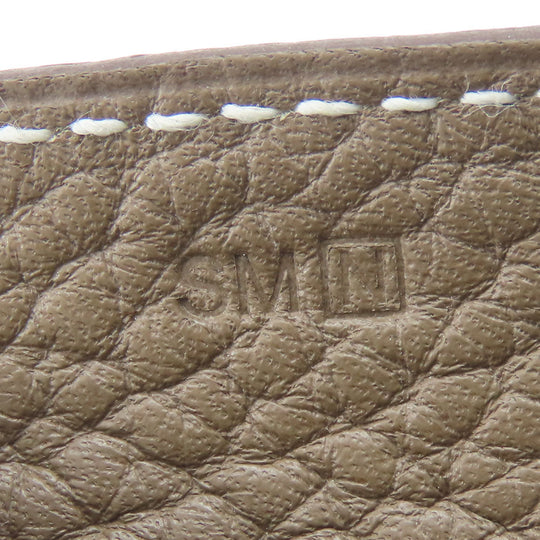 HERMES Other accessories Taurillon Clemence Etope Vidoposch Accessory tray unisex(Unisex) Used Authentic