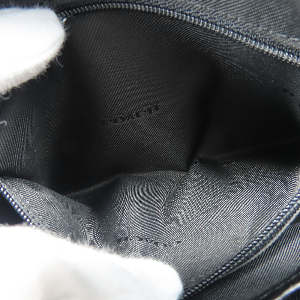 COACH Shoulder Bag 39184 leather black Women Used Authentic