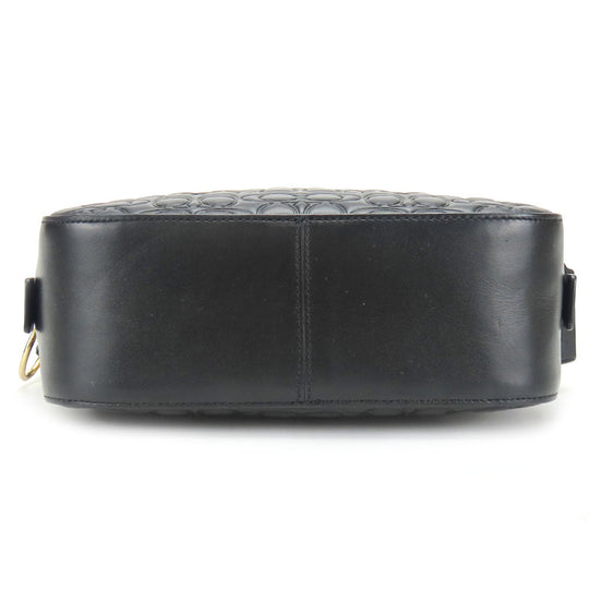 COACH Shoulder Bag 39184 leather black Women Used Authentic