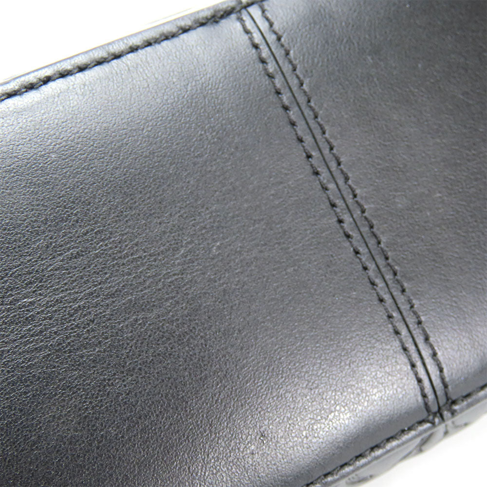 COACH Shoulder Bag 39184 leather black Women Used Authentic