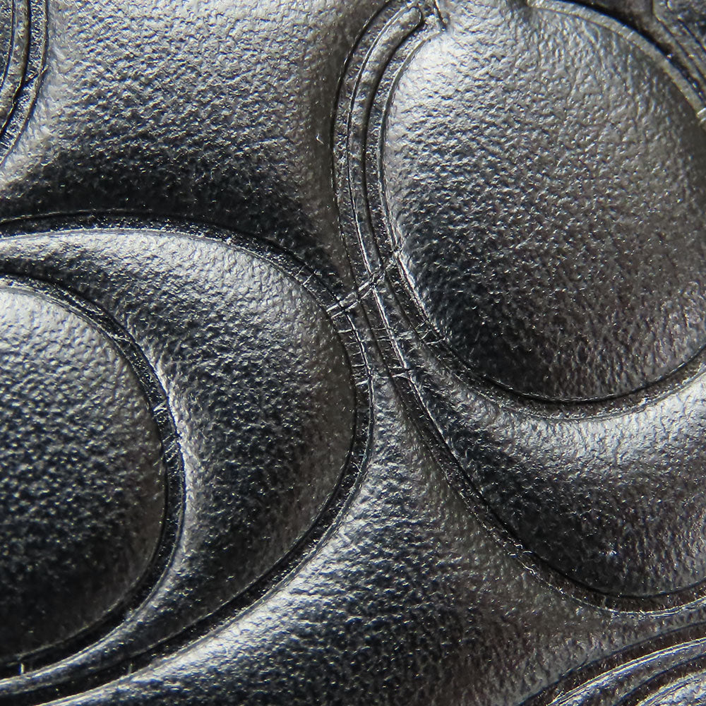 COACH Shoulder Bag 39184 leather black Women Used Authentic