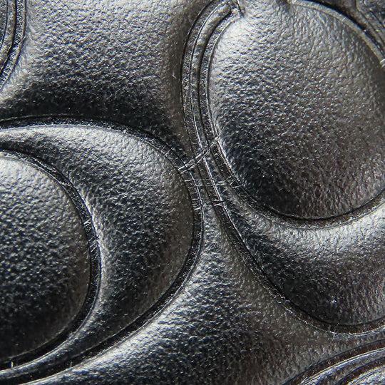 COACH Shoulder Bag 39184 leather black Women Used Authentic