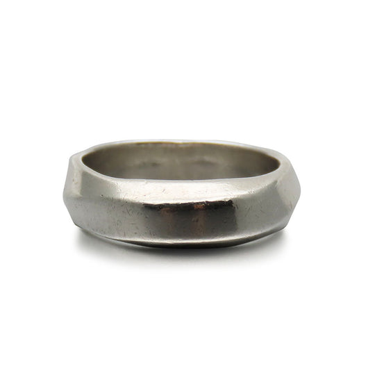 TIFFANY&Co. Ring Silver925 Silver Knife edge Women Used Authentic