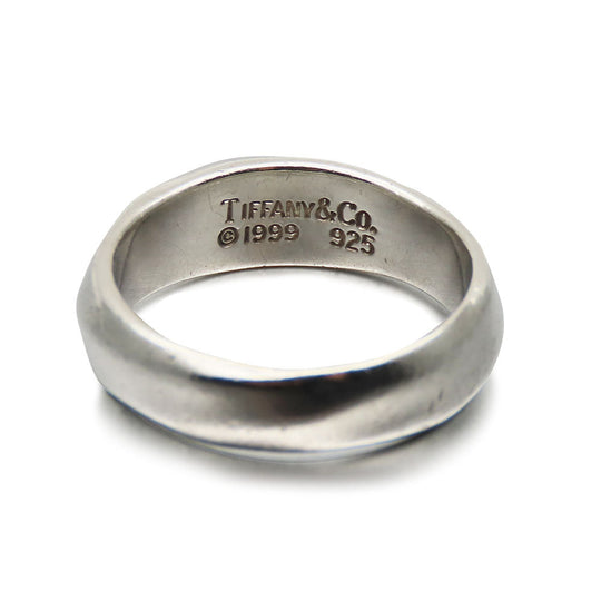 TIFFANY&Co. Ring Silver925 Silver Knife edge Women Used Authentic