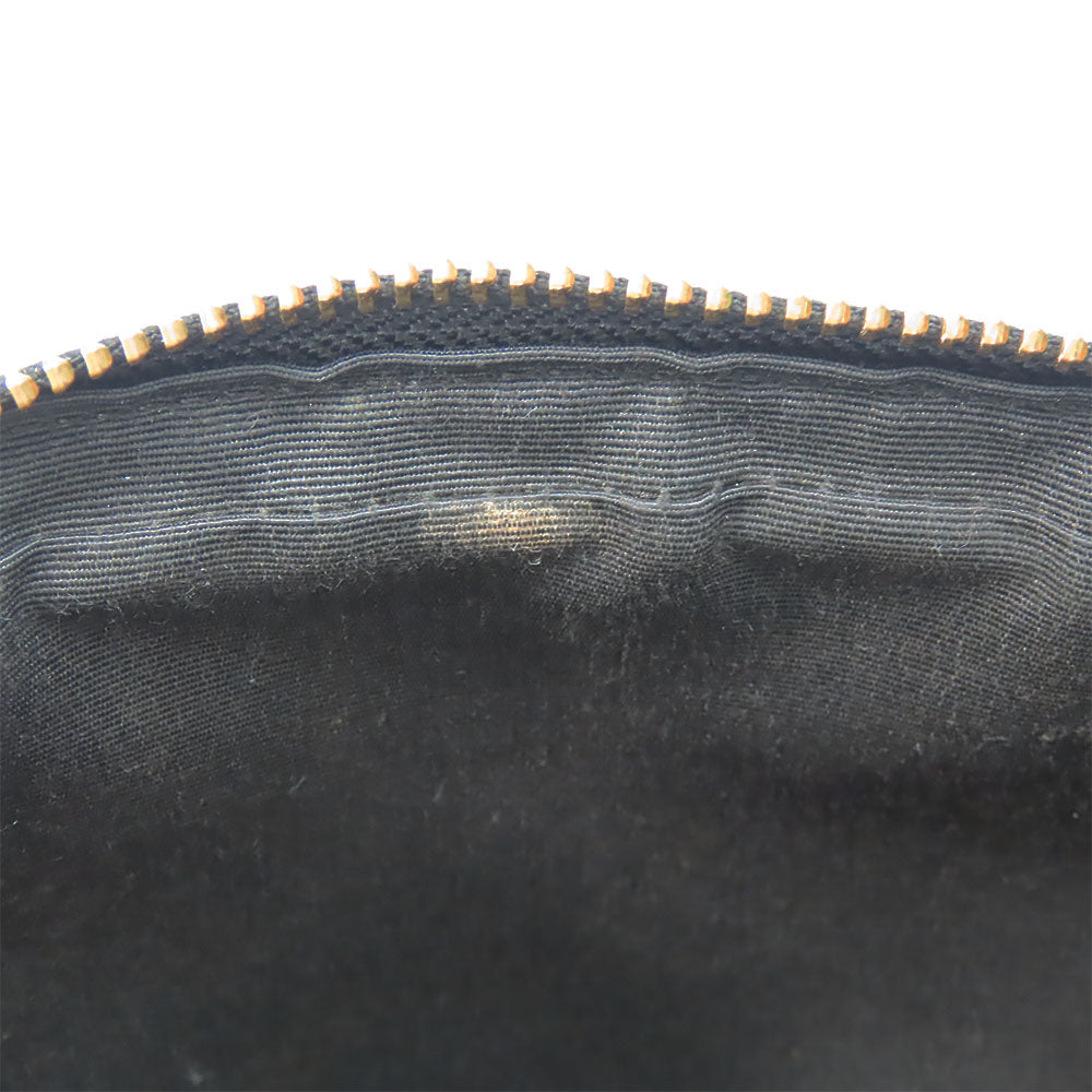 COACH Shoulder Bag 91126 leather black Disney Women Used Authentic