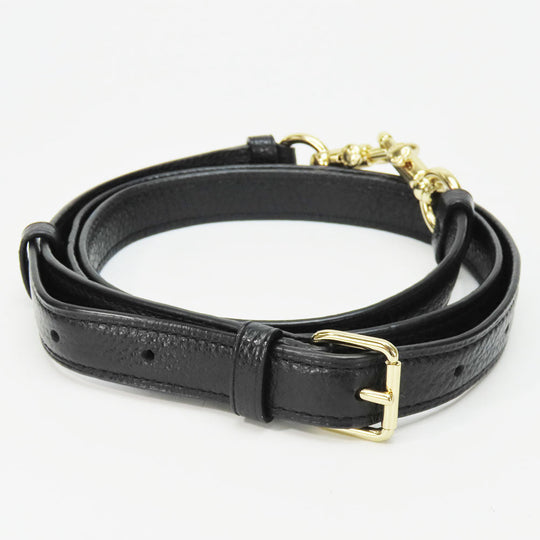 COACH Shoulder Bag 91126 leather black Disney Women Used Authentic