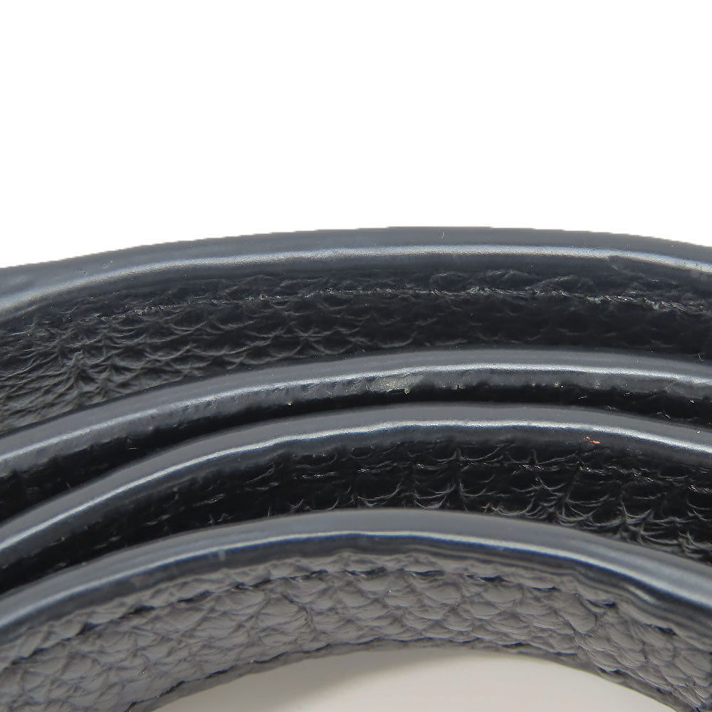 COACH Shoulder Bag 91126 leather black Disney Women Used Authentic