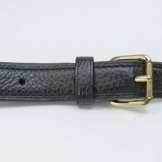 COACH Shoulder Bag 91126 leather black Disney Women Used Authentic