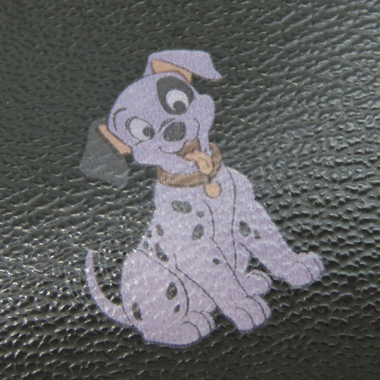 COACH Shoulder Bag 91126 leather black Disney Women Used Authentic