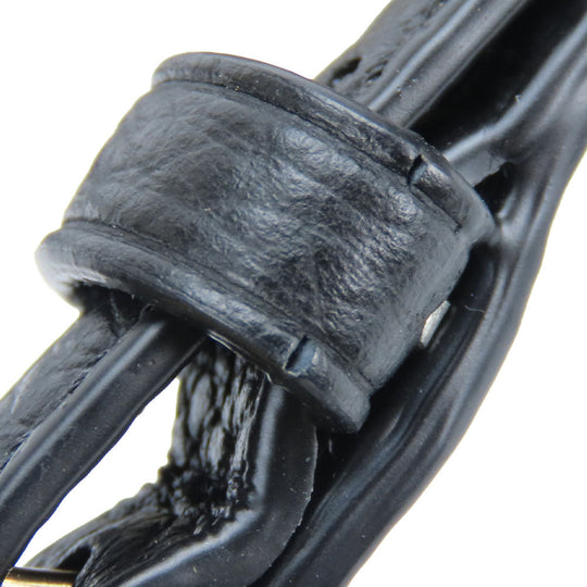 COACH Shoulder Bag F30259 leather black Women Used Authentic