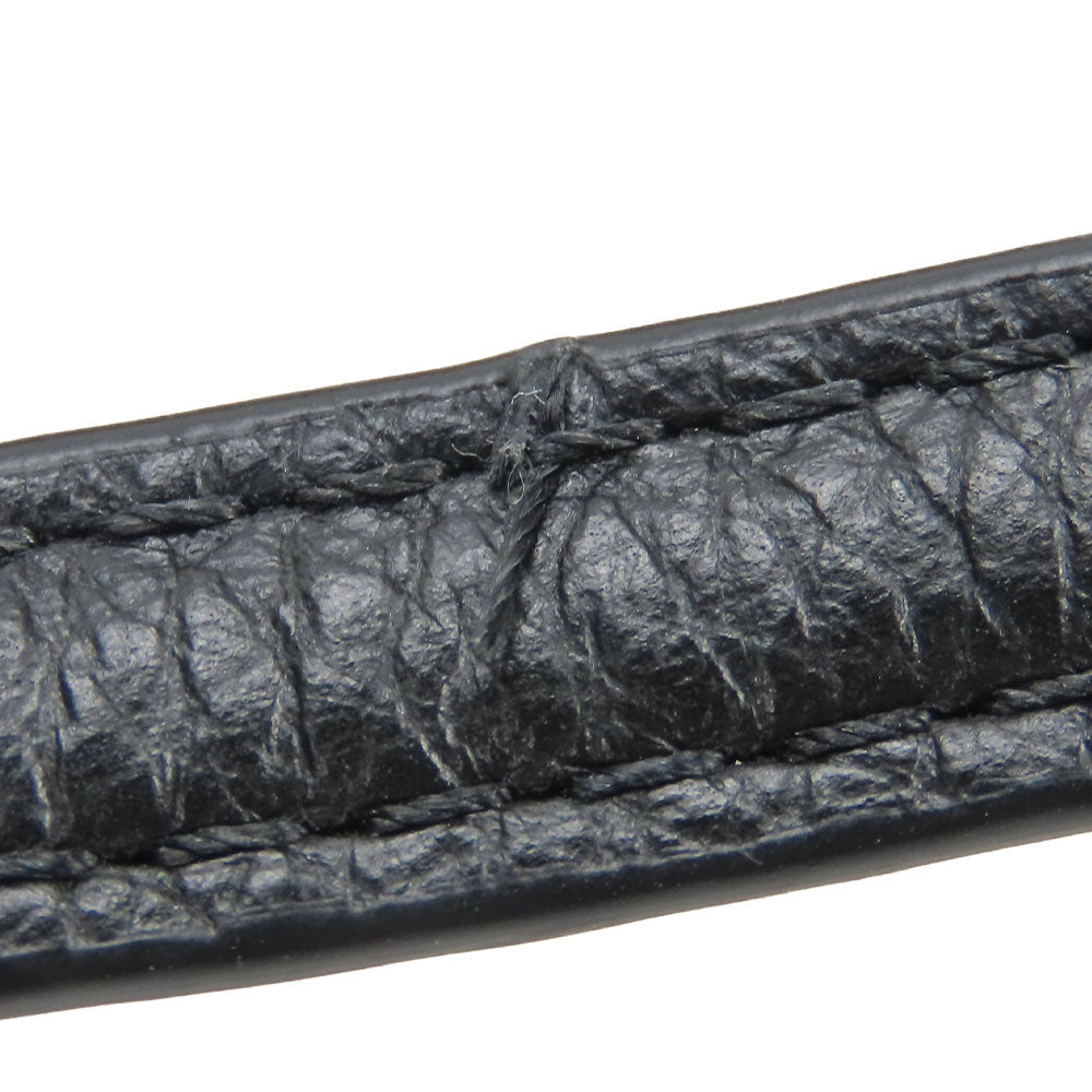 COACH Shoulder Bag F30259 leather black Women Used Authentic