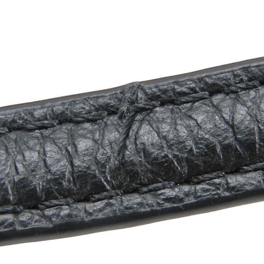 COACH Shoulder Bag F30259 leather black Women Used Authentic