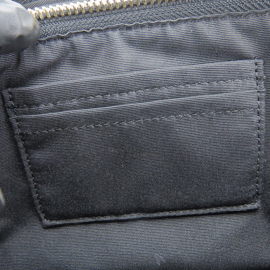 COACH Shoulder Bag F30259 leather black Women Used Authentic