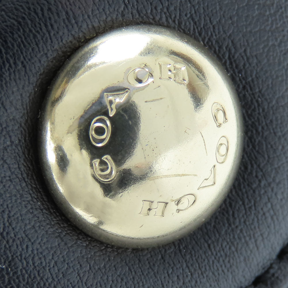 COACH Handbag F58312 leather Brown Women Used Authentic