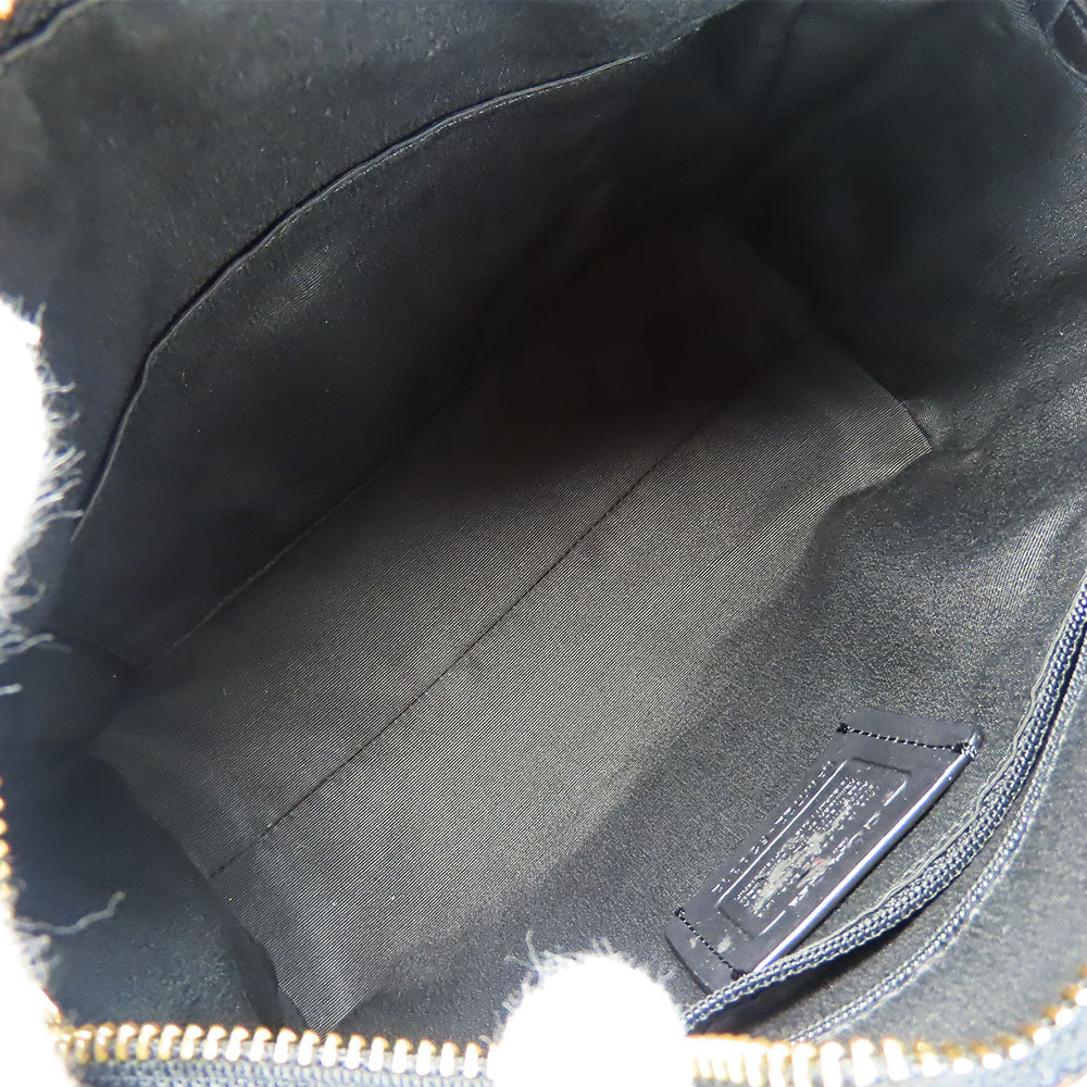 COACH Handbag F58312 leather Brown Women Used Authentic