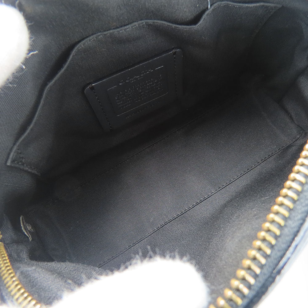 COACH Shoulder Bag F76674 PVC, Leather Brown Women Used Authentic